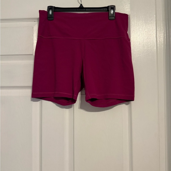 lululemon athletica Pants - lululemon athletica High-Rise Berry Bike Shorts